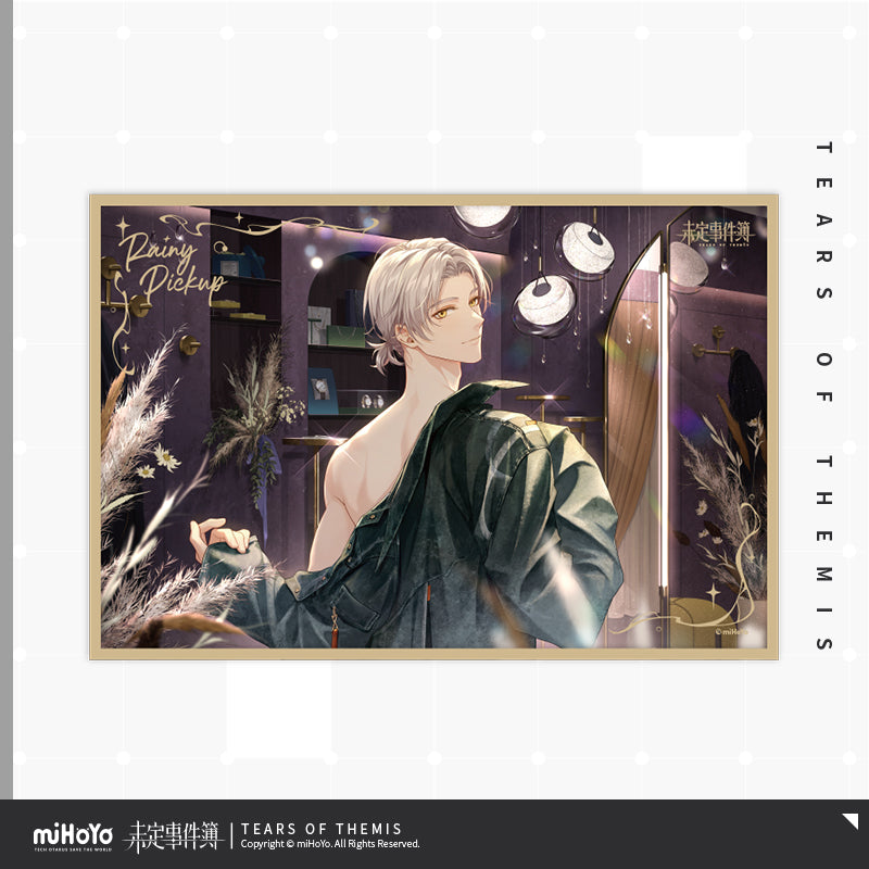 Rainy Pickup Series Acrylic Shikishi Cardboard