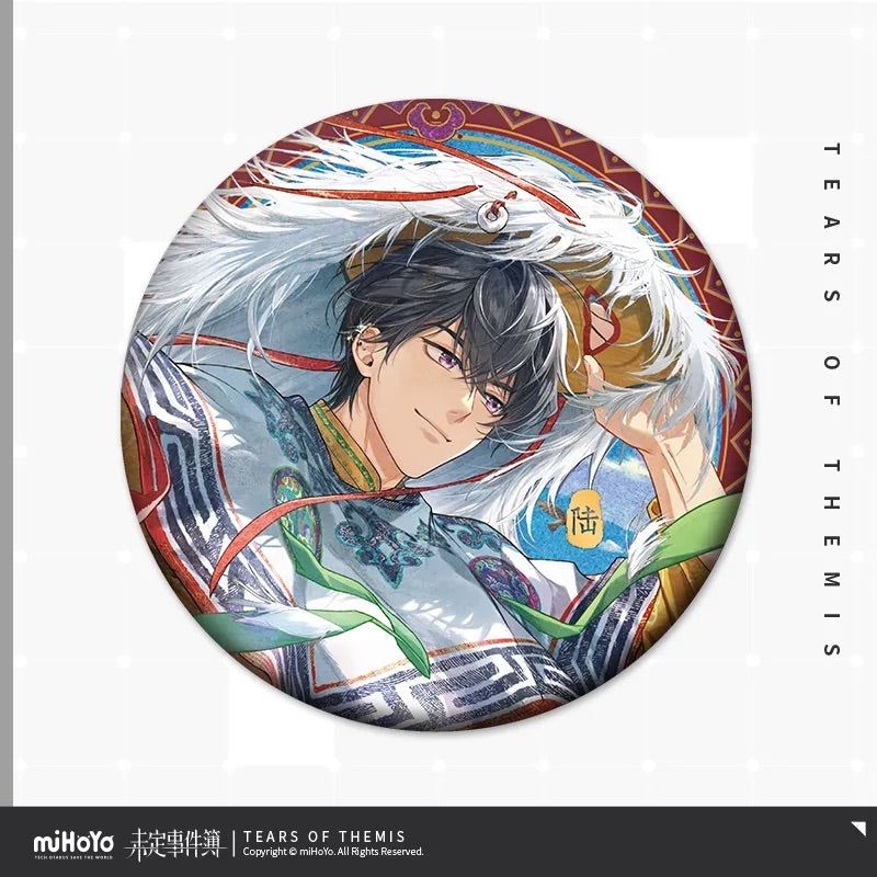 Alpine Amour Series Tinplate Badge