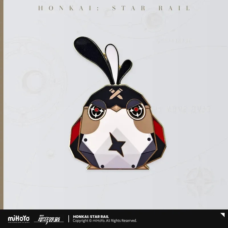 Honkai: Star Rail Owlbert's Reception Room Series Metal Badge
