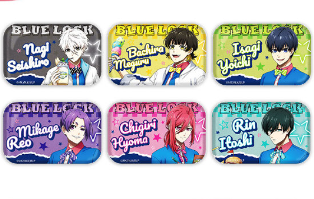 Blue Lock x Lawson Tinplate Badge Mystery Box