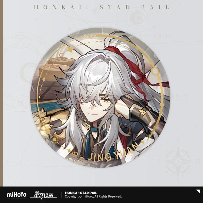 Honkai: Star Rail The Erudition Character Warp Artwork Tinplate Badge