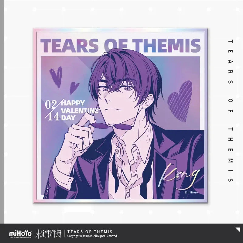 Tears of Themis Happy Valentine's Day Series Decorative Shikishi Cardboard