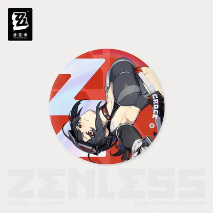 Zenless Zone Zero Time Signal Research Series Tinplate Badge