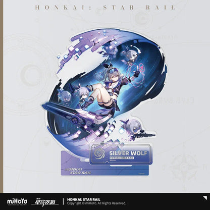 Honkai: Star Rail The Nihility Character Warp Artwork Acrylic Stand