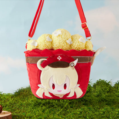 x Wanda Film "Magic Screen Journey: A Date with Light and Shadow" Popcorn Plush Itabag