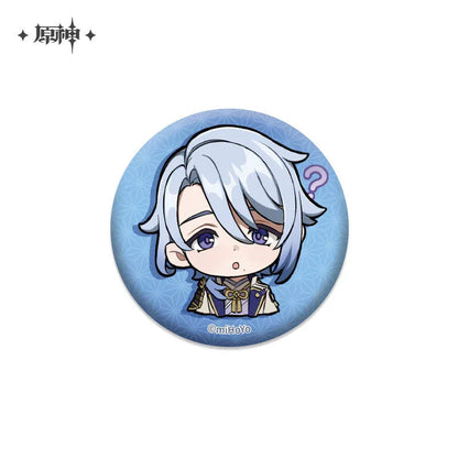 Genshin Impact Chibi Emojis Series Badge Vol.2