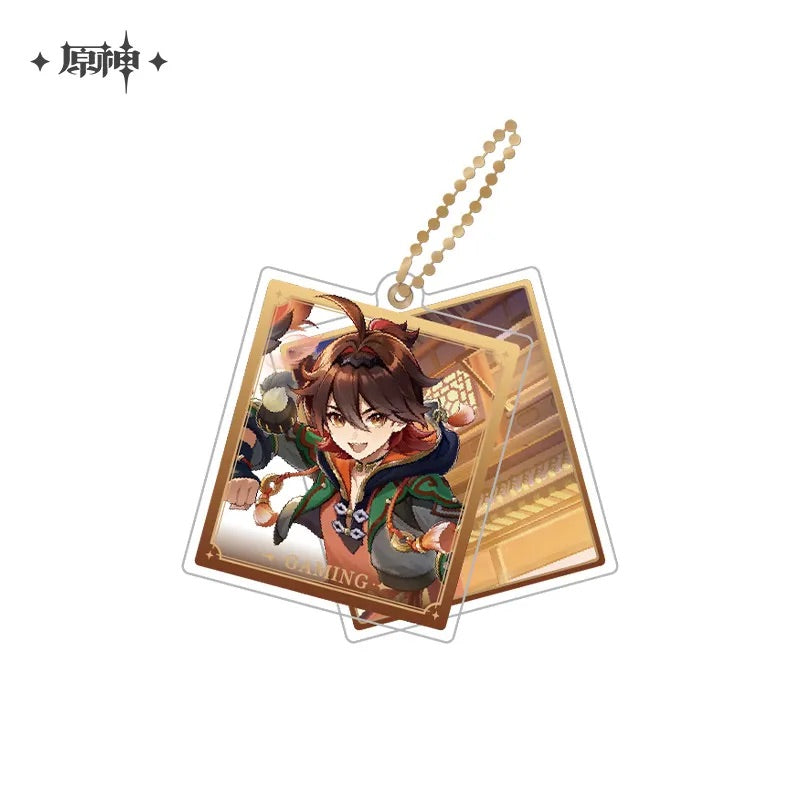 Genshin Impact Event Artwork Series Acrylic Pendant