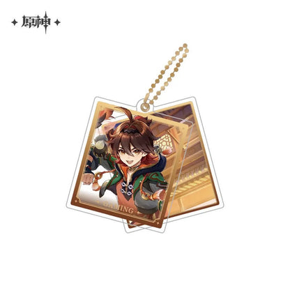 Genshin Impact Event Artwork Series Acrylic Pendant