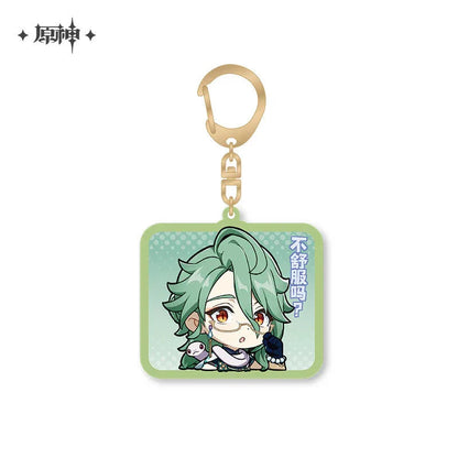 Genshin Impact Chibi Emojis Series Pendant Vol.2
