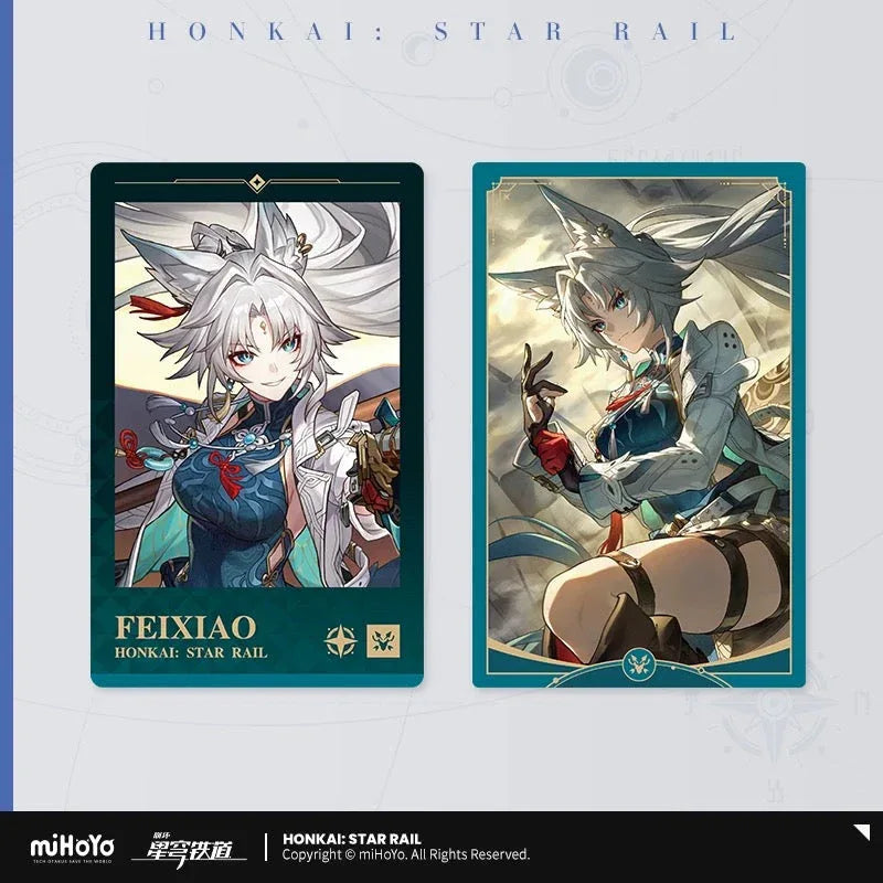 Honkai: Star Rail Feixiao Polaroid Light Cone Gift Card Set (Not For Sale)