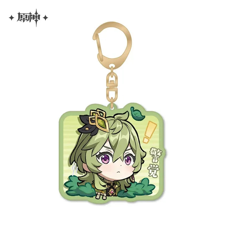 Genshin Impact Chibi Emojis Series Acrylic Keychain Sumeru