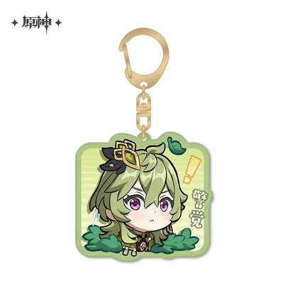 Genshin Impact Chibi Emojis Series Acrylic Keychain Sumeru