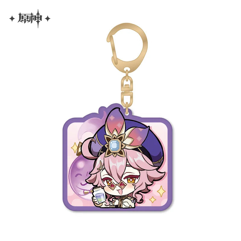 Chibi Emojis Series Acrylic Keychian Sumeru