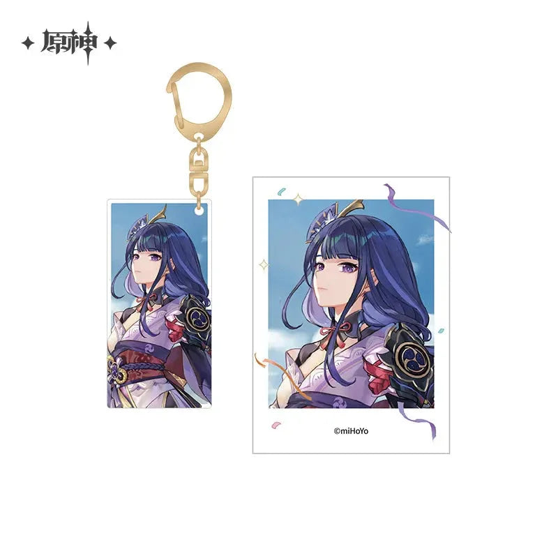Genshin Impact FES 2023 Series Polaroid & Acrylic Keychain Set