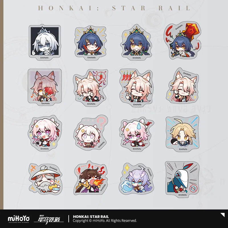 Pom-Pom Exhibition Series Chibi Sticker Box