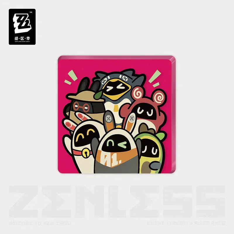 Zenless Zone Zero En-Nah Stroll Series Bangboo Acrylic Refrigerator Magnet