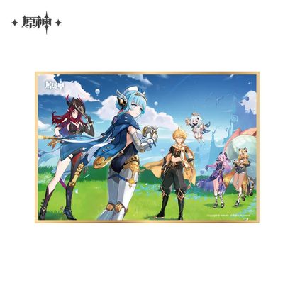 Genshin Impact Shikishi Card Board