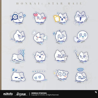 Honkai: Star Rail Pom-Pom Exhibition Series Chibi Sticker Box