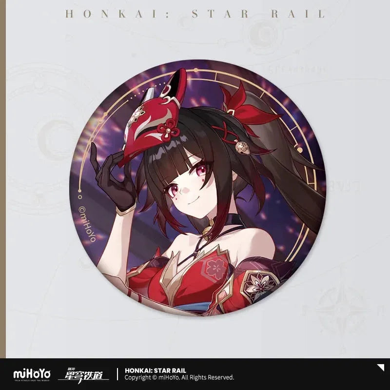 Honkai: Star Rail Invitation From The Stellar Series Tinplate Badge