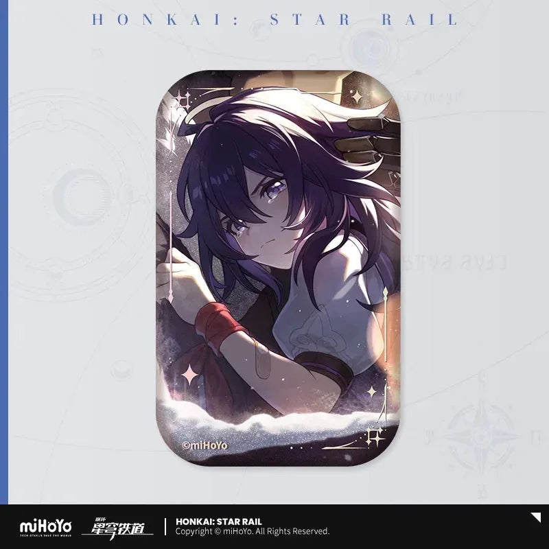 Honkai: Star Rail Light Cone Series Rectangular Tinplate Badge