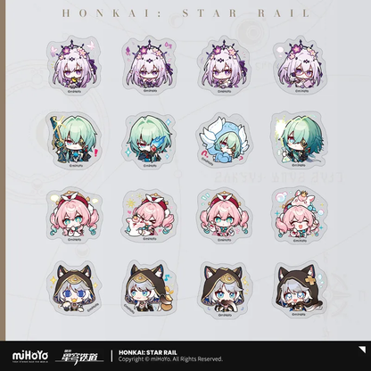 Pom-Pom Exhibition Series Chibi Sticker Box