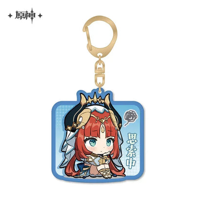 Genshin Impact Chibi Emojis Series Acrylic Keychain Sumeru