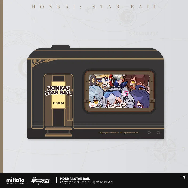 Honkai: Star Rail Pom-Pom Exhibition Series Chibi Sticker Box
