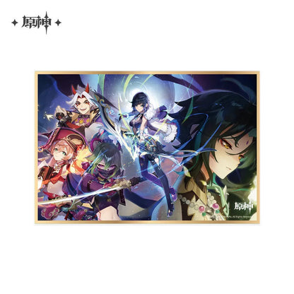 Genshin Impact Shikishi Card Board