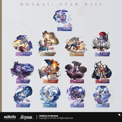 The Nihility Character Warp Artwork Acrylic Stand