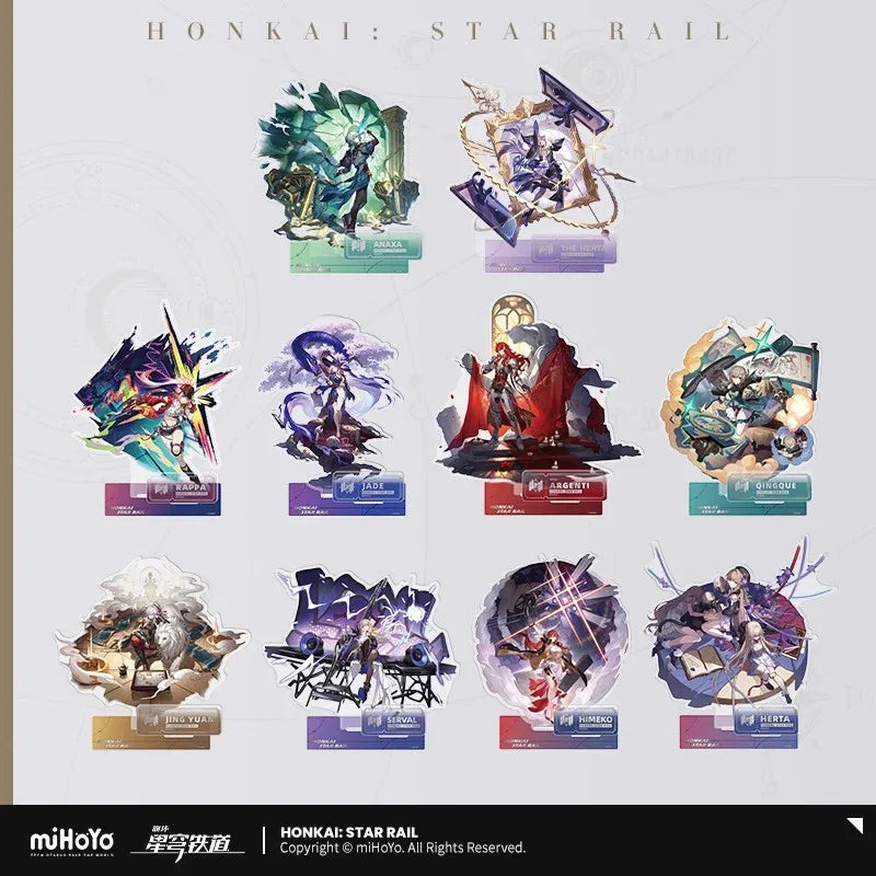 Honkai: Star Rail The Erudition Character Warp Artwork Acrylic Stand