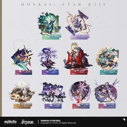 Honkai: Star Rail The Erudition Character Warp Artwork Acrylic Stand