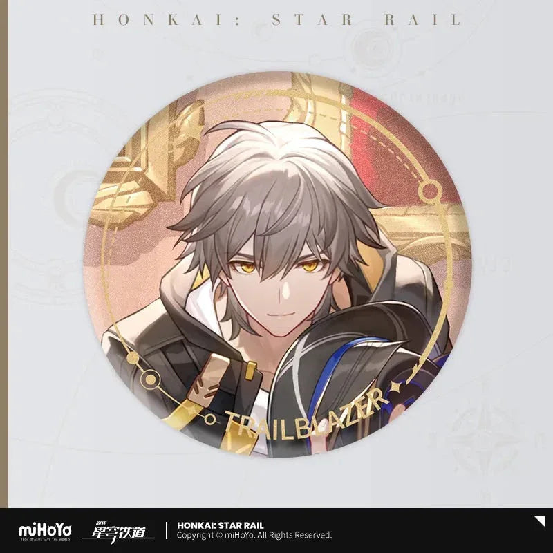 Honkai: Star Rail The Harmony Character Warp Artwork Tinplate Badge