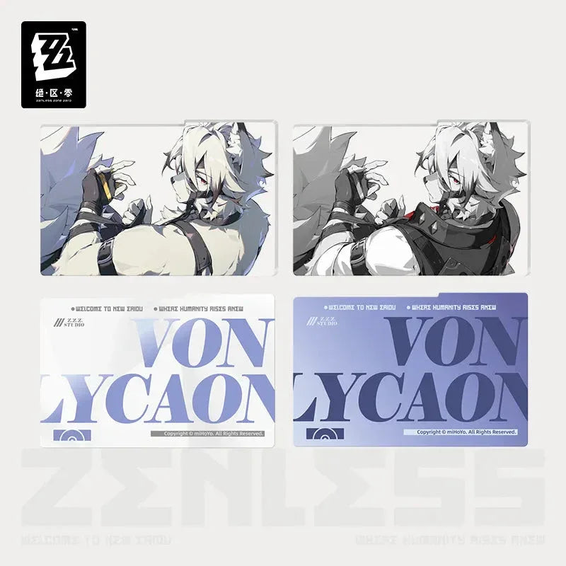 Zenless Zone Zero Mindscape Cinema Series Framed Acrylic Insert Set Victoria Housekeeping Co.