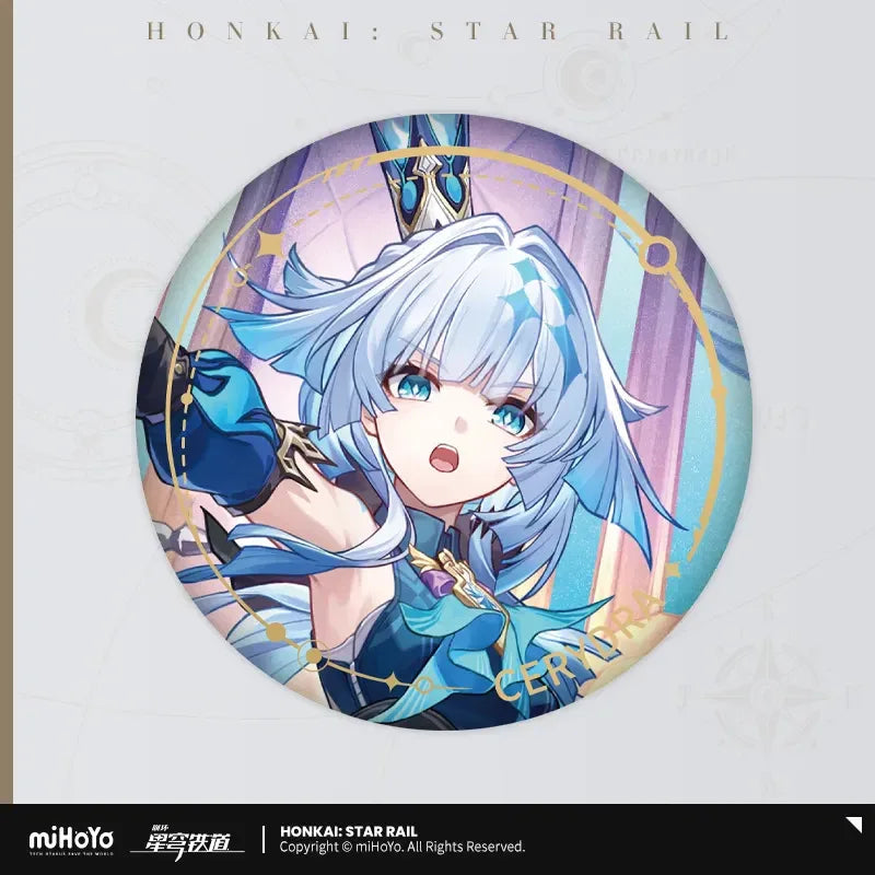 Honkai: Star Rail The Harmony Character Warp Artwork Tinplate Badge