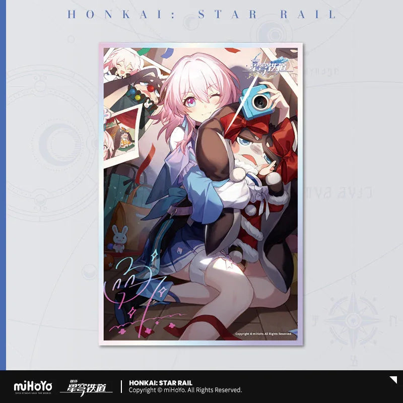 Honkai: Star Rail Light Cone Series Acrylic Shikishi Cardboard