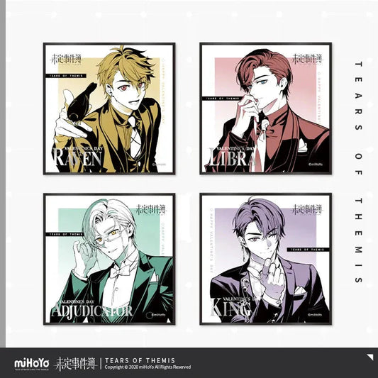 Tears of Themis Happy Valentine's Day 2022 Series Decorative Shikishi Cardboard