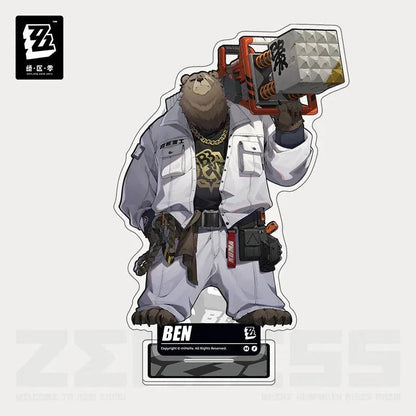 Zenless Zone Zero Artwork Series Belobog Heavy Industries Acrylic Stand