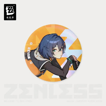 Zenless Zone Zero Time Signal Research Series Tinplate Badge