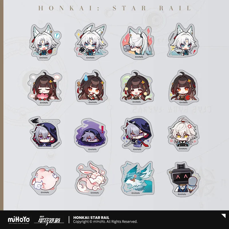 Pom-Pom Exhibition Series Chibi Sticker Box