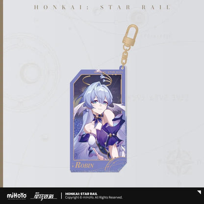 Invitation From The Stellar Series Quicksand Acrylic Keychain