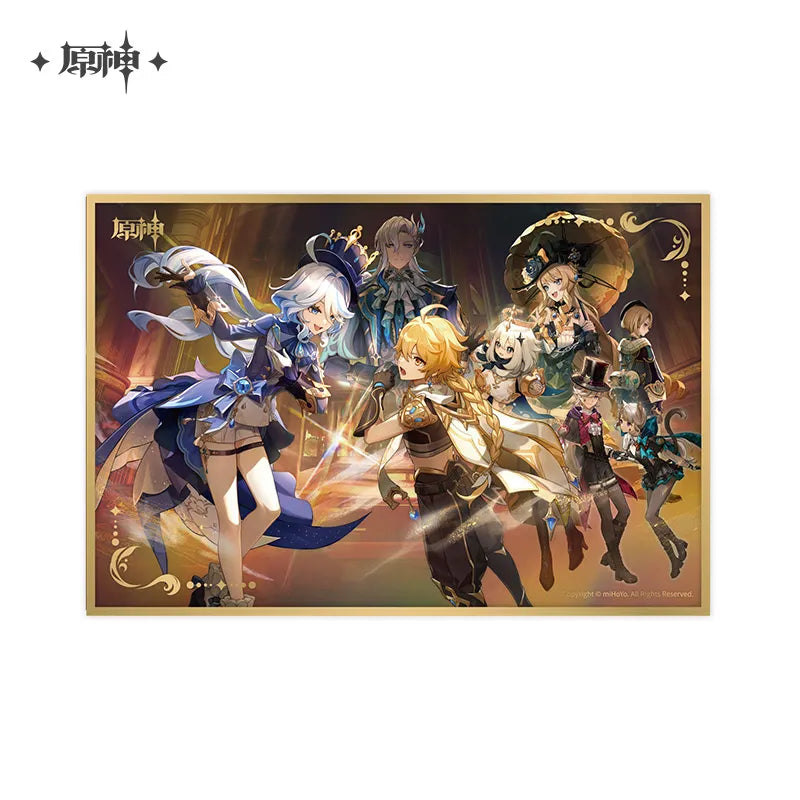 Genshin Impact Theme Series Acrylic Shikishi Cardboard