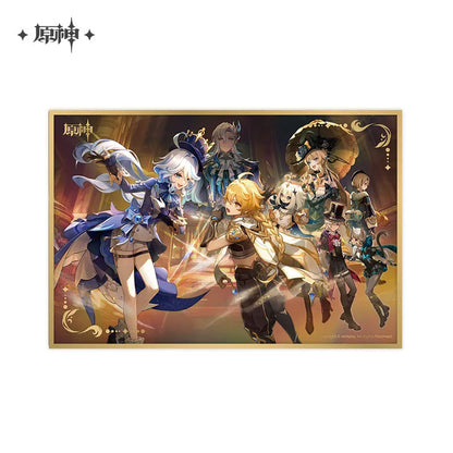 Genshin Impact Theme Series Acrylic Shikishi Cardboard