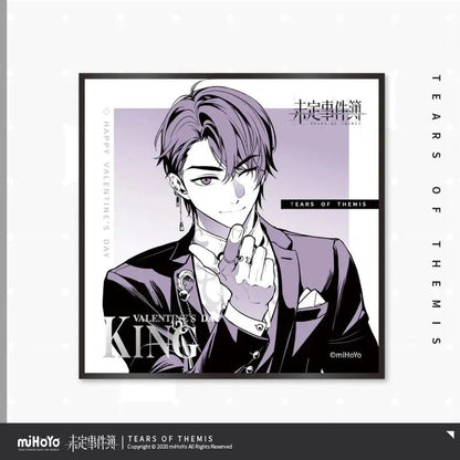 Tears of Themis Happy Valentine's Day 2022 Series Decorative Shikishi Cardboard