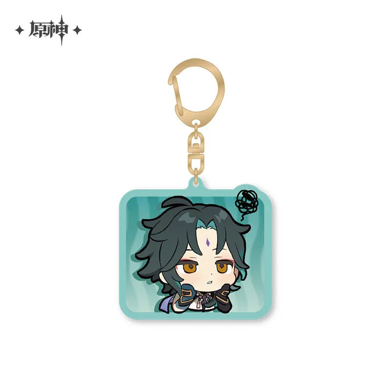 Genshin Impact Chibi Emojis Series Pendant Vol.2