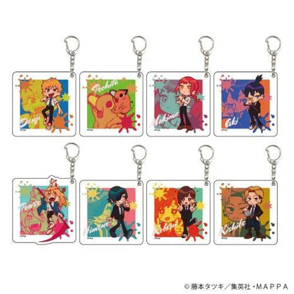 Chainsaw Man 02 / Blind (Mini Character Illustration) Acrylic Keychain Mystery Box (8 Types)