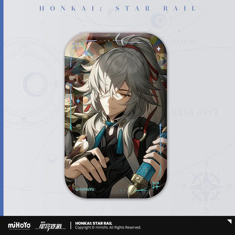 Honkai: Star Rail Light Cone Series Rectangular Tinplate Badge