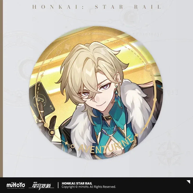 Honkai: Star Rail The Preservation Character Warp Artwork Tinplate Badge