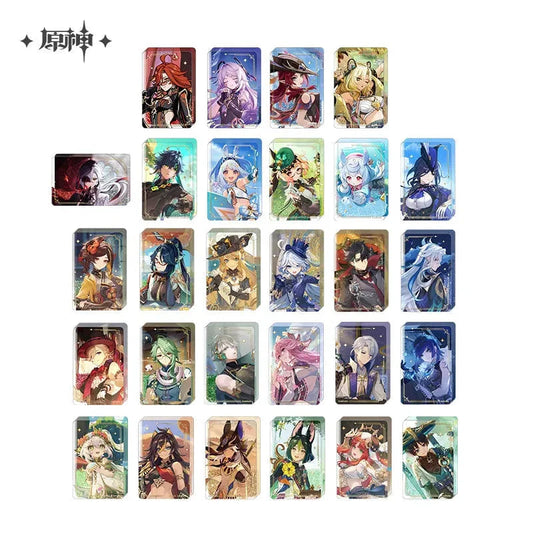 Genshin Impact Anecdote Series Acrylic Glitter Quicksand Stand