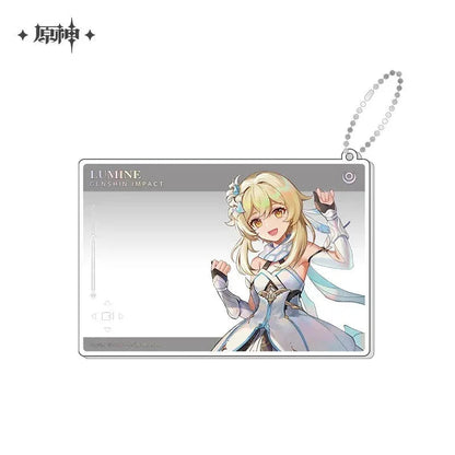 Genshin Impact Anniversary Celebration Series Acrylic Photo Card