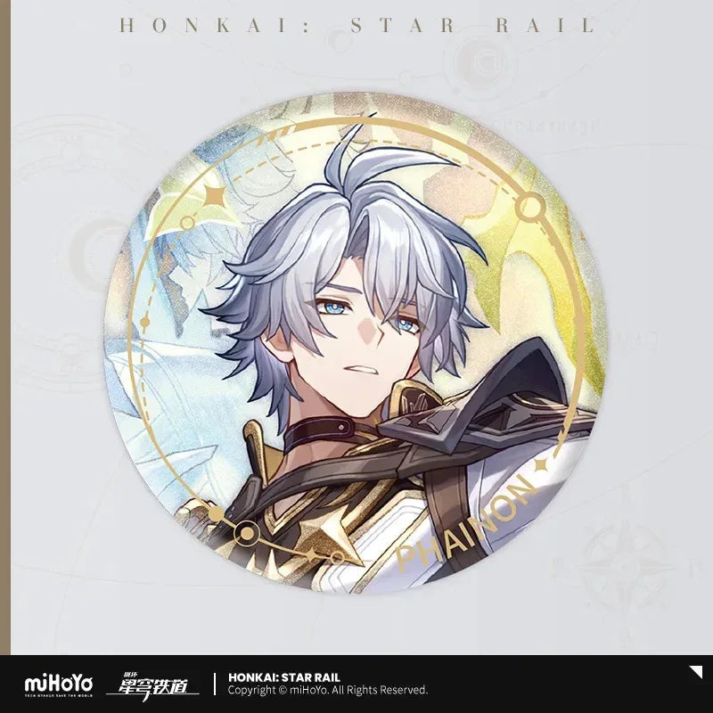 Honkai: Star Rail The Destruction Character Warp Artwork Tinplate Badge